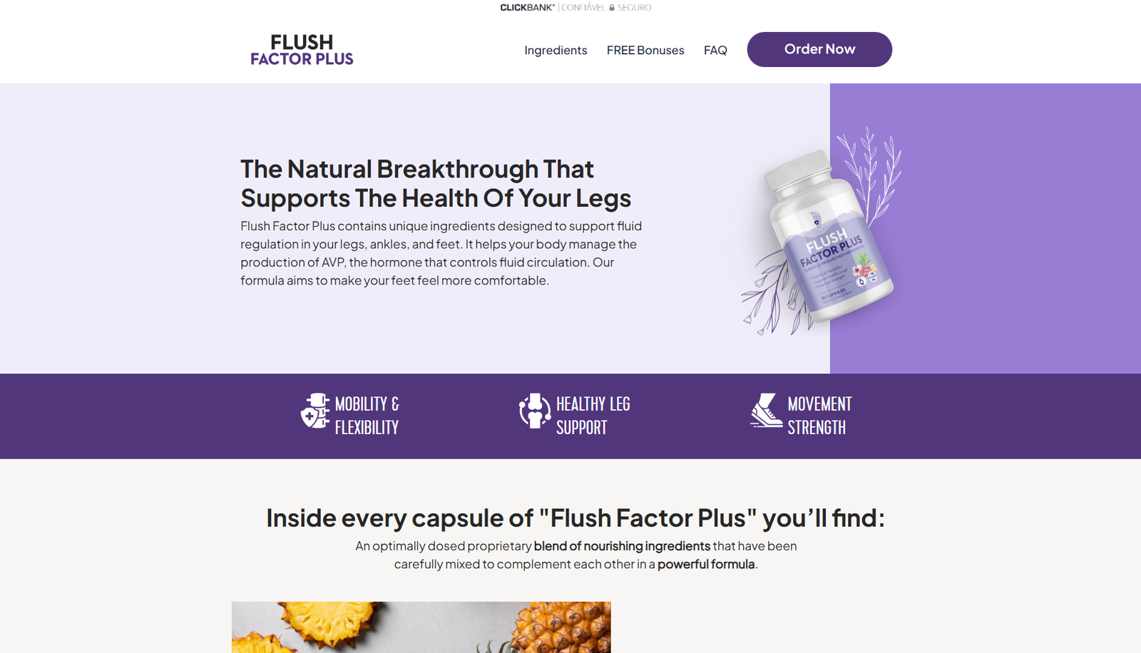 Flush Factor Plus Header